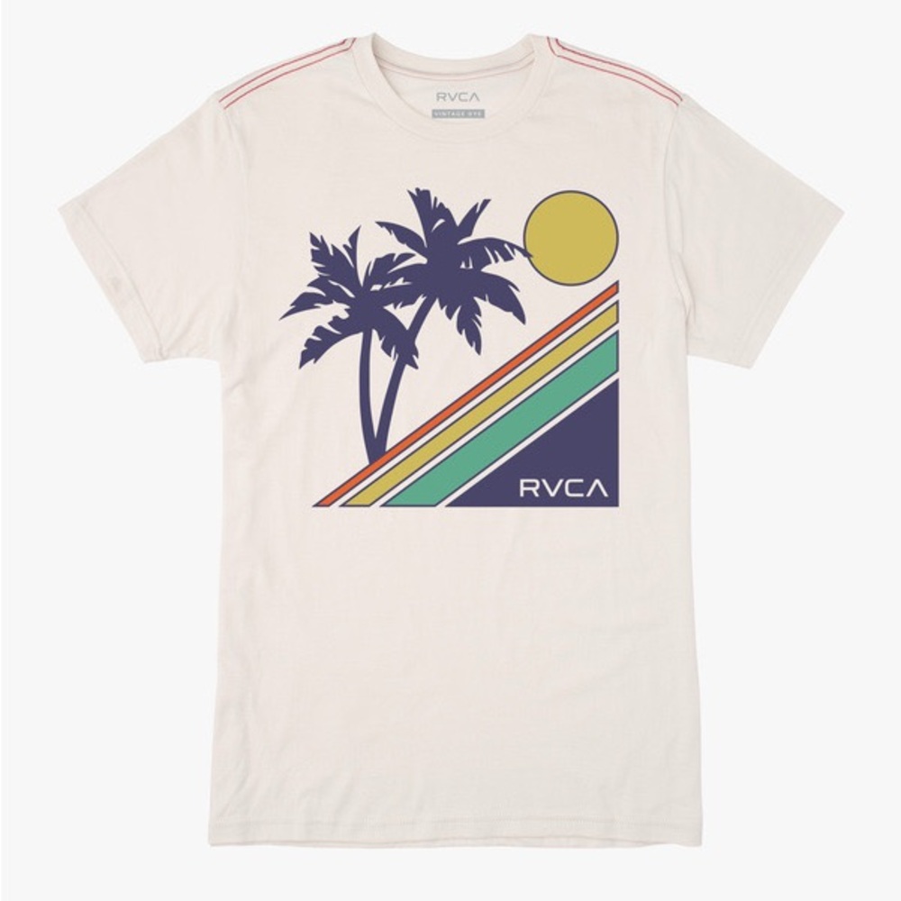 RVCA South Shore Short Sleeve T-Shirt Size Medium